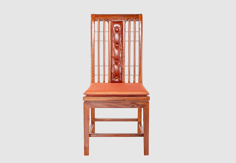 鄢陵芙蓉榭中式实木餐椅效果图