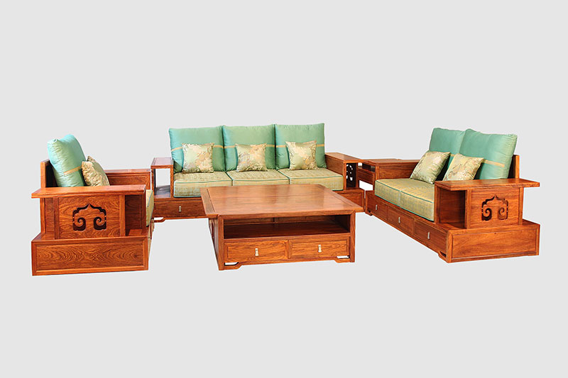 鄢陵中式实木沙发简直太美了