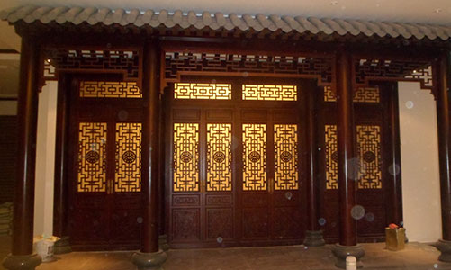 鄢陵传统仿古门窗浮雕技术制作方法