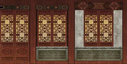 鄢陵隔扇槛窗的基本构造和饰件