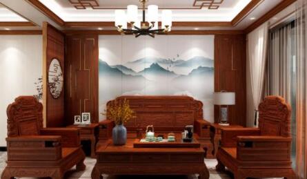 鄢陵如何装饰中式风格客厅？